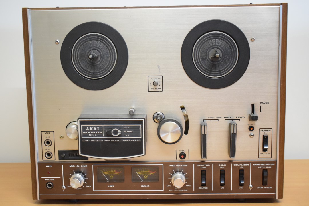 Akai 4000DS MK-II Tape Recorder  			